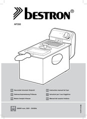 Bestron AF350 Manual Del Usuario