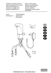 Franke 7612982184642 Instrucciones De Montaje