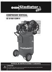 Gladiator PRO CE 8100 Manual De Instrucciones Y Garantía