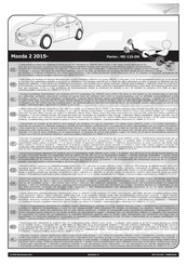 ECS Electronics MZ-123-DH Instrucciones De Montaje