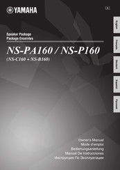 Yamaha NS-PA160 Manual De Instrucciones