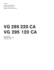 Gaggenau VG 295 220 CA Manual De Instrucciones