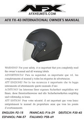 AFX FX-43 Manual De Usuario