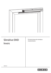 GEZE Slimdrive EMD Invers Instrucciones De Montaje Y Mantenimiento