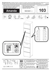 Amanda 103 Instrucciones De Montaje