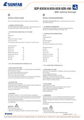 Sunfab SCP-SOS-100 Serie Instrucciones De Montaje