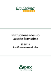 Widex Bravissimo Serie Instrucciones De Uso