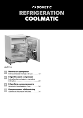 Dometic COOLMATIC HDC155 Instrucciones De Montaje