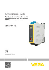 Vega VEGATOR 112 Instrucciones De Servicio