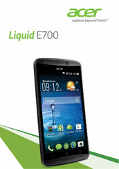 Acer Liquid E700 Manual De Usuario