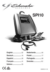 Schumacher Electric SPI10 Manual De Instrucciones