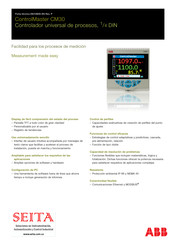 ABB ControlMaster CM30 Manual Del Usuario
