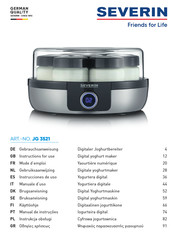 SEVERIN JG 3521 Instrucciones De Uso