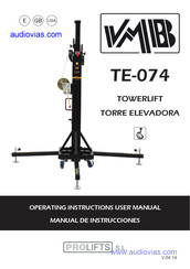 PRO LIFTS VMB TE-074 Manual De Instrucciones