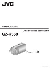 JVC EverioR GZ-R550 Guía Detallada Del Usuario