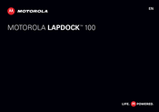 Motorola LAPDOCK 100 Manual De Instrucciones