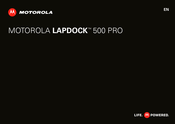 Motorola LAPDOCK 500 PRO Manual De Instrucciones