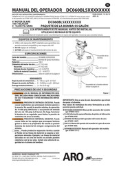 Ingersoll Rand DC060BL5 Serie Manual Del Operador