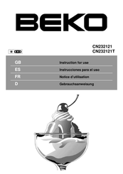 Beko CN232121T Instrucciones Para El Uso