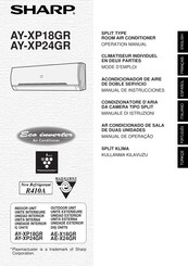 Sharp AY-XP18GR Manual De Instrucciones