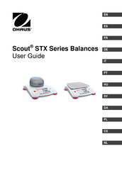 OHAUS Scout STX621 Manual Del Usuario
