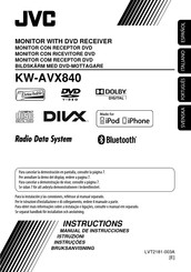 JVC KW-AVX840 Manual De Instrucciones