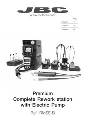 jbc RMSE-1B Manual De Usuario