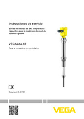 Vega VEGACAL 67 Instrucciones De Servicio