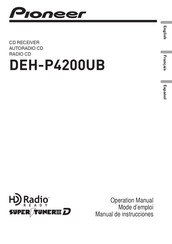 Pioneer DEH-P4200UB Manual De Instrucciones