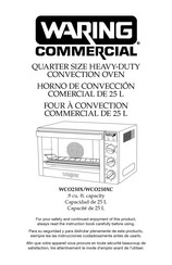 Waring Commercial WCO250XC Manual Del Usario