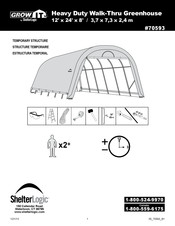 ShelterLogic GrowIT 70593 Manual De Instrucciones