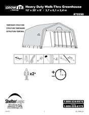 ShelterLogic Grow-IT 70590 Manual De Instrucciones