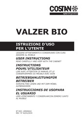 Costan VALZER BIO Instrucciones De Uso Para El Usuario