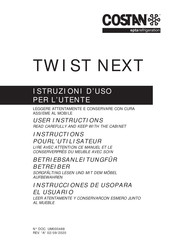 Costan TWIST NEXT Instrucciones Para El Usuario