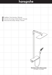 Hansgrohe Raindance Select Showerpipe 27112401 Instrucciones De Montaje / Manejo / Garantía