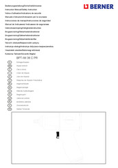 Berner BPT-IW 38 C PR Instrucciones De Manejo