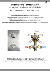 Bossini INZ001 Instrucciones De Montaje