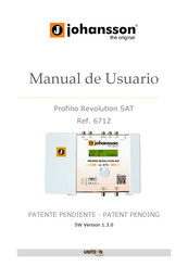 Unitron Johansson Profino Revolution SAT 6712 Manual De Usuario