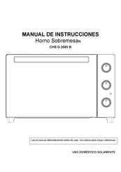 CORBERO CHS G 2060 B Manual De Instrucciones