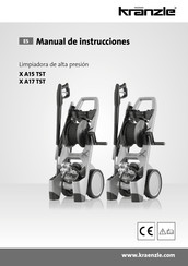 Kränzle X A15 TST Manual De Instrucciones