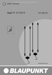 Blaupunkt Digital TV A-T G 01-E Manual Del Usuario