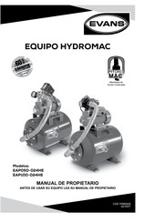 Evans HYDROMAC EAP050-024HE Manual De Propietario