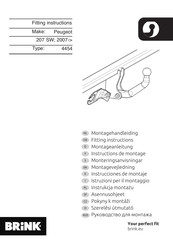 Brink WD14648 Instrucciones De Montaje