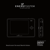 ENERGY SISTEM ENERGY 70 Serie Manual De Usuario