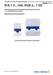 ZIEHL-ABEGG R-E-7.5G Manual De Instrucciones