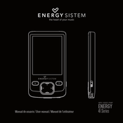 ENERGY SISTEM ENERGY 41 Serie Manual De Usuario