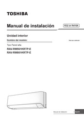 Toshiba RAV-RM561KRTP-E Manual De Instalación