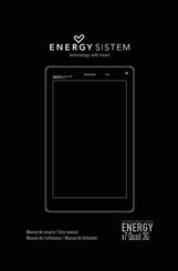 ENERGY SISTEM ENERGY x7 Quad 3G Manual De Usuario