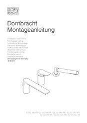 Dornbracht 52 000 016 Serie Instrucciones De Montaje