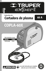 Truper EXPERT COPLA-60X Instructivo